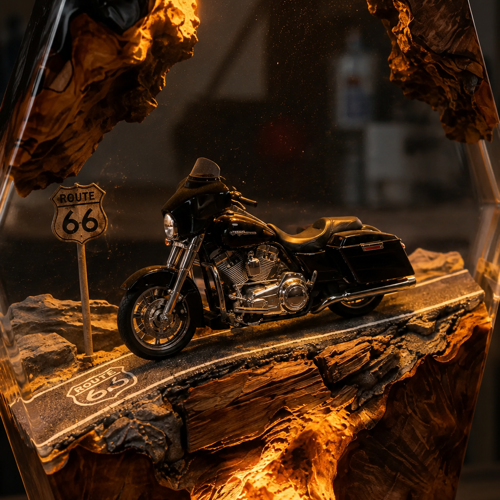 Haley's Lamps™ - Street Glide Resin Lamp