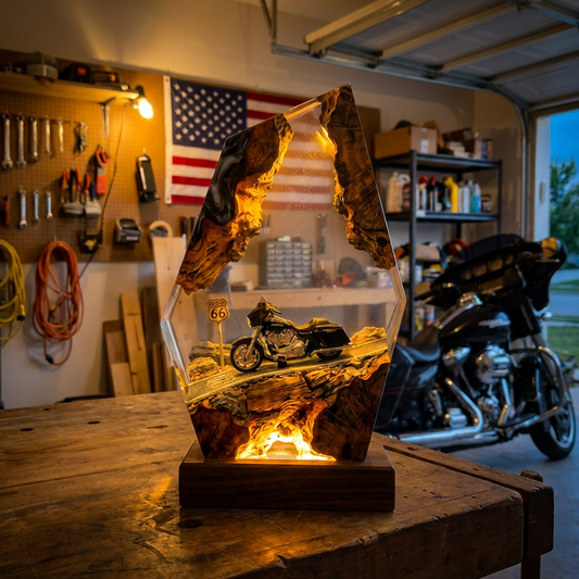 Haley's Lamps™ - Street Glide Resin Lamp
