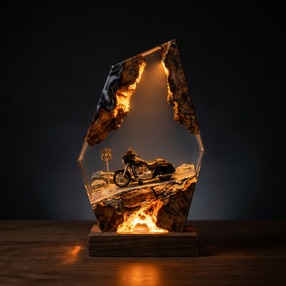 Haley's Lamps™ - Street Glide Resin Lamp